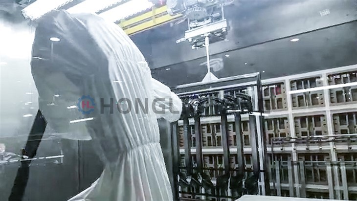 Cabina de spruzzo automatico