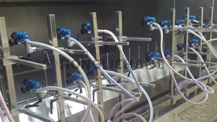 Linea de pittura del pannell del interruttur automatich