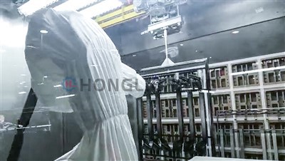 Cabina de spruzzo automatico