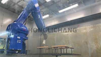 Linea de pittura in plastica